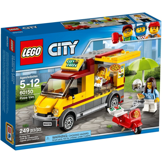 60150 LEGO CITY - Dodávka s pizzou
