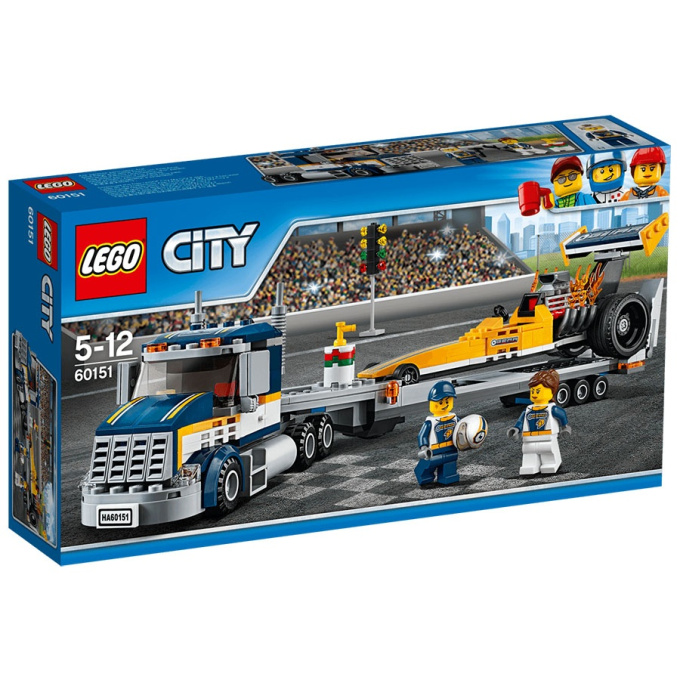 60151 LEGO CITY - Transportér Dragsteru