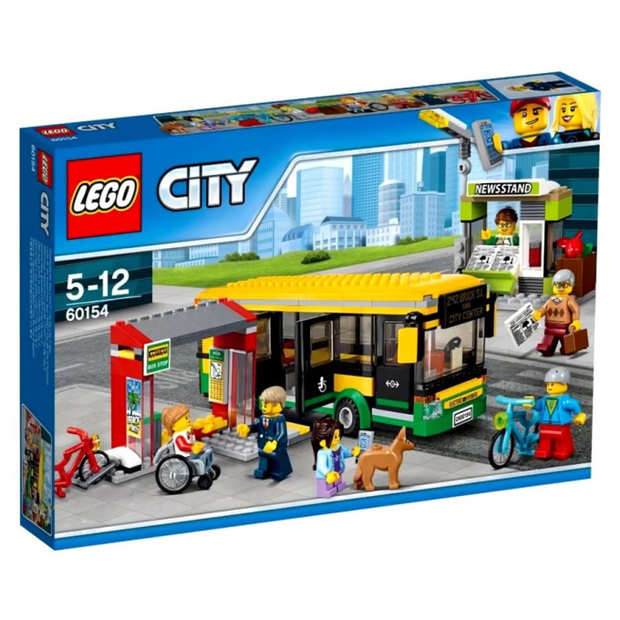 60154 LEGO CITY - Zastávka autobusu