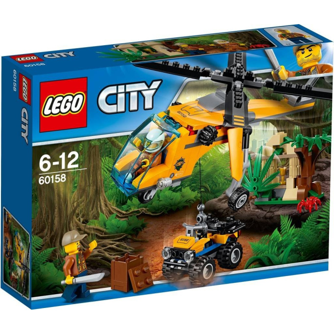 60158 LEGO CITY - Nákladní helikoptéra do džungle