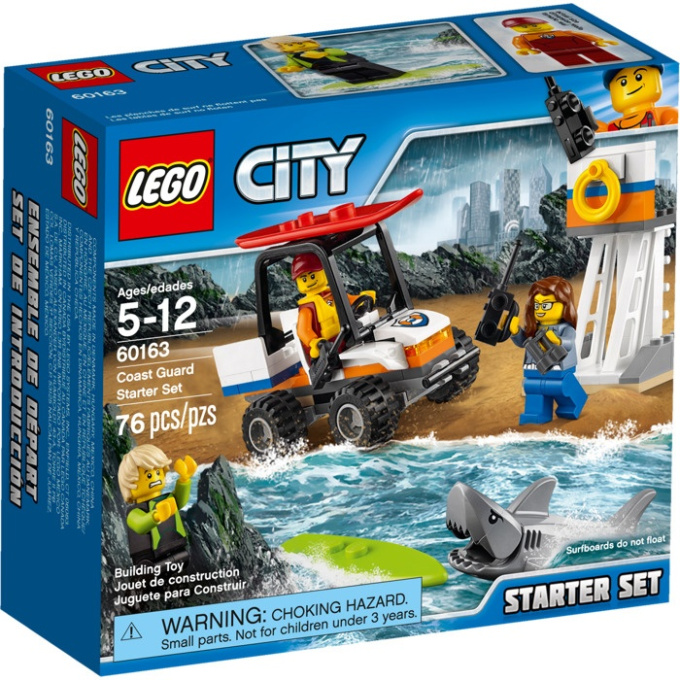 60163 LEGO CITY - Pobřežní hlídka (začátečnická sada)