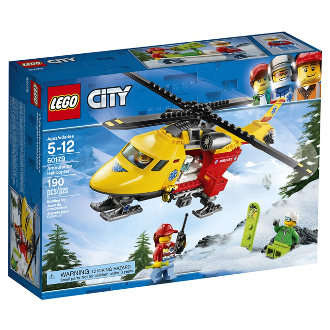 60179 LEGO CITY - Záchranářský vrtulník