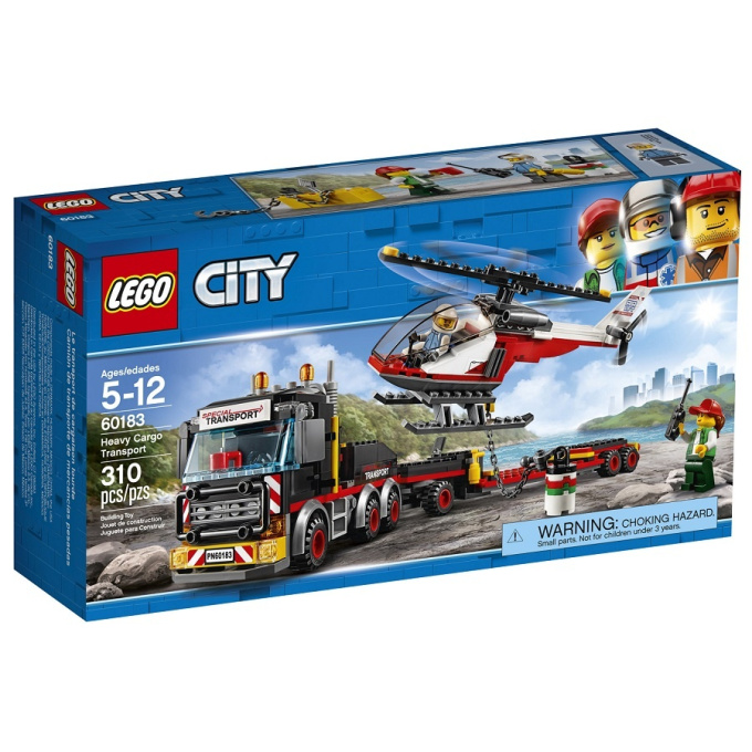 60183 LEGO CITY - Tahač na prepravu těžkého nákladu