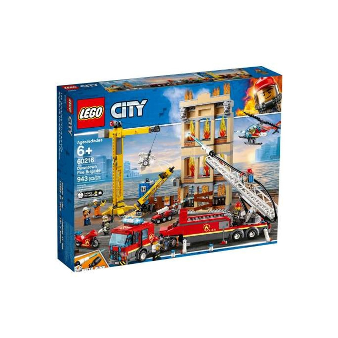 60216 LEGO CITY - Zásah hasičů v centru