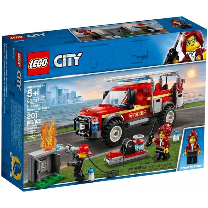 60231 LEGO CITY – Zásahové vozidlo velitelky hasičů