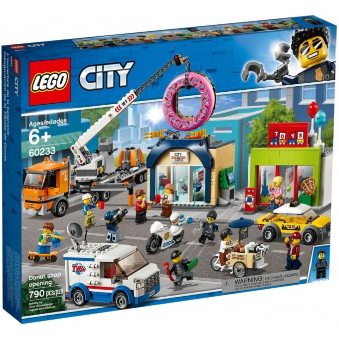 60233 LEGO CITY – Otevření prodejny donutů