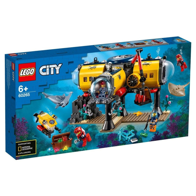 60265 Lego City – Oceánská průzkumná základna