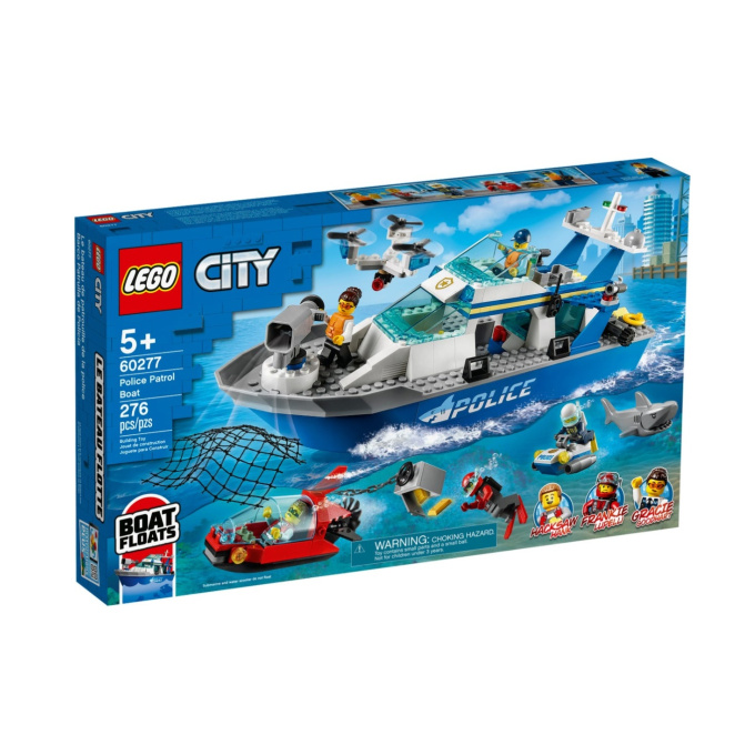 60277 Lego City - Policejní hlídková loď