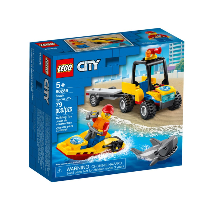 60286 LEGO CITY - Záchranná plážová čtyřkolka