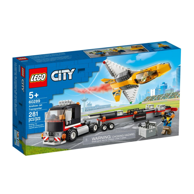60289 LEGO CITY - Transport akrobatické stíhačky
