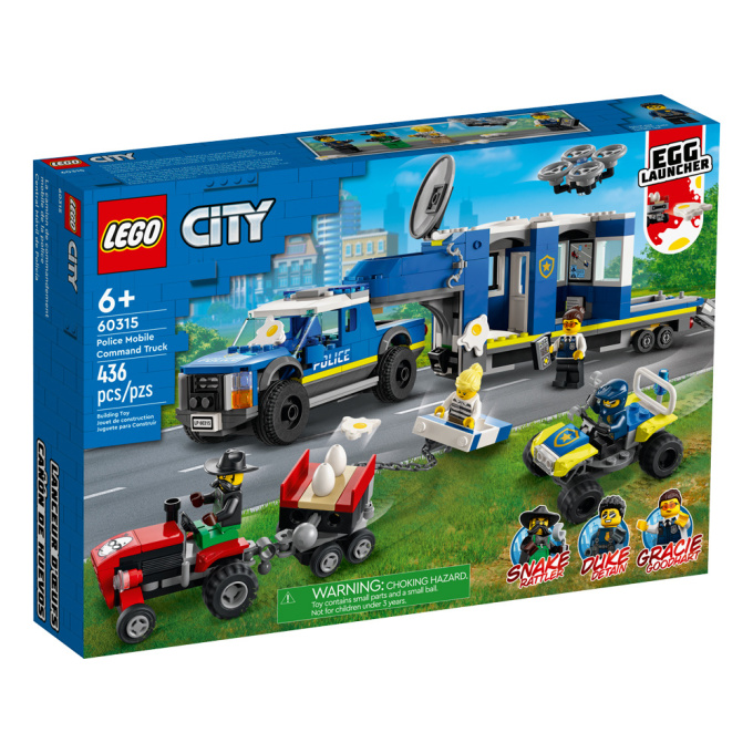 60315 Lego City– Mobilní velitelské vozidlo policie
