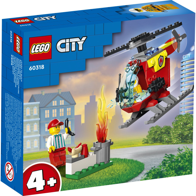 Lego City-Hasičský vrtulník