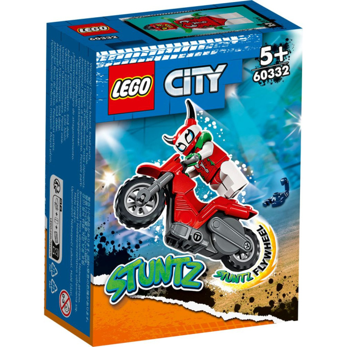 60332 Lego City- Škorpiónova kaskadérská motorka