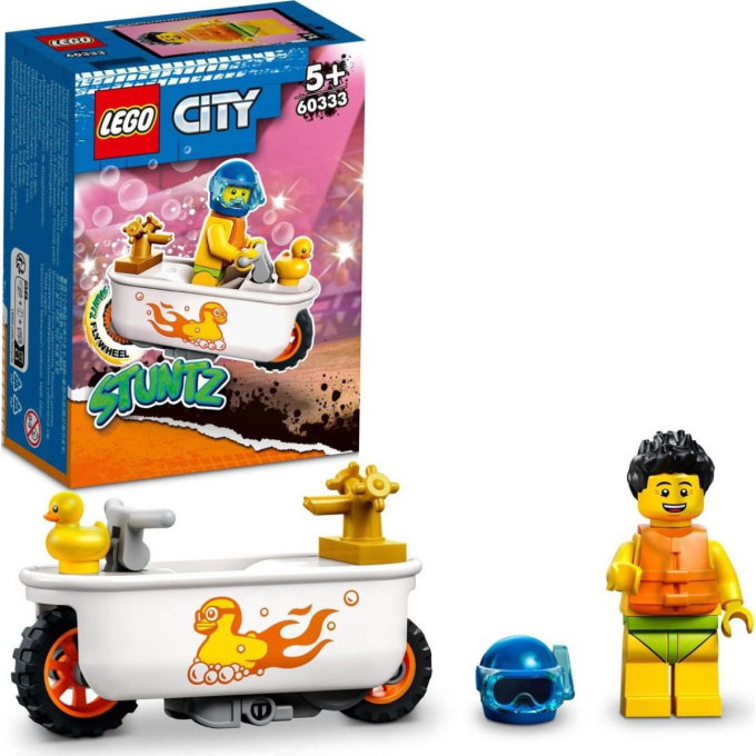 Lego City - Vaničková kaskadérská motorka