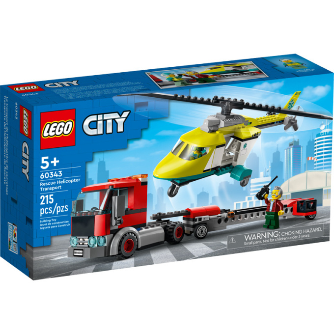 60343 Lego City– Přeprava záchranné helikoptéry