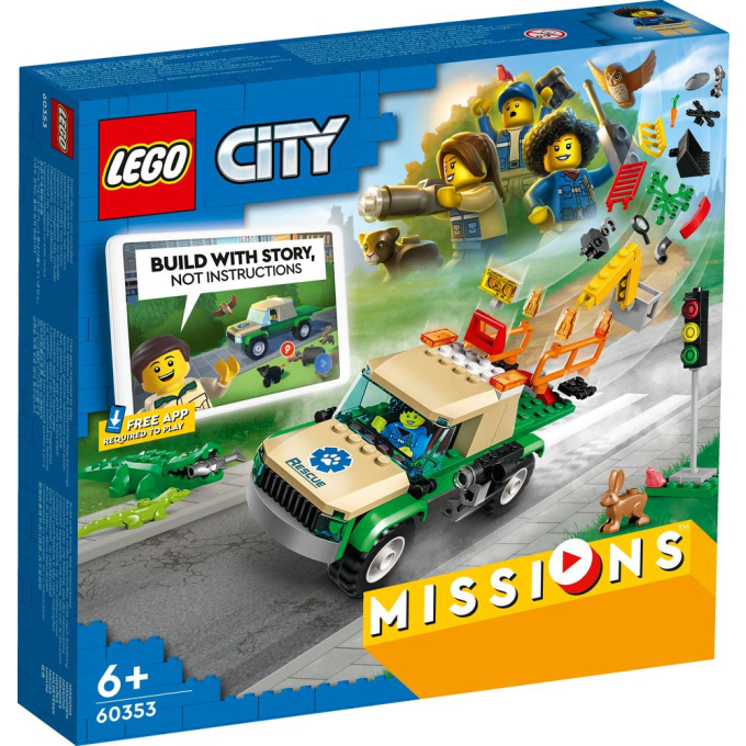 60353 Lego City – Záchranná mise v divočině