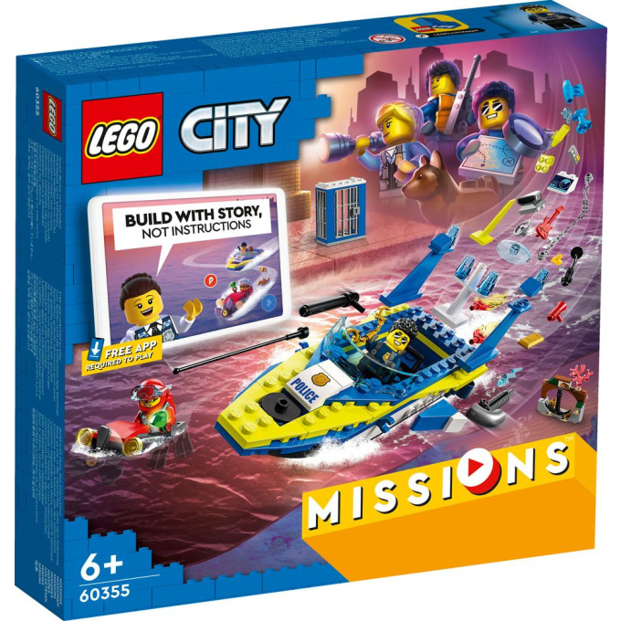 60355 Lego City – Mise detektiva Pobřežní hlídky
