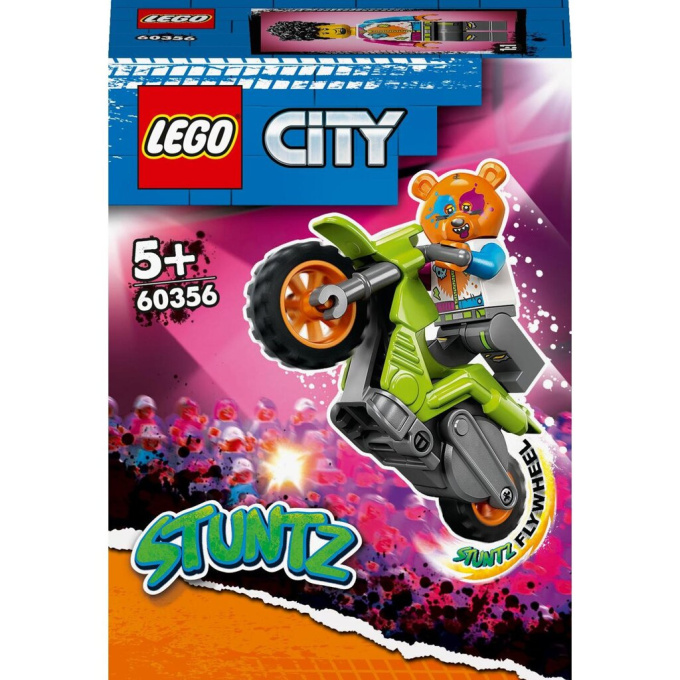 60356 Lego City- Medvěd a kaskadérská motorka