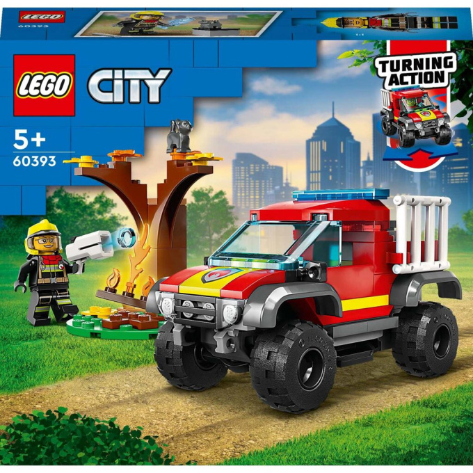 60393 Lego City- Hasičské terénní auto 4x4