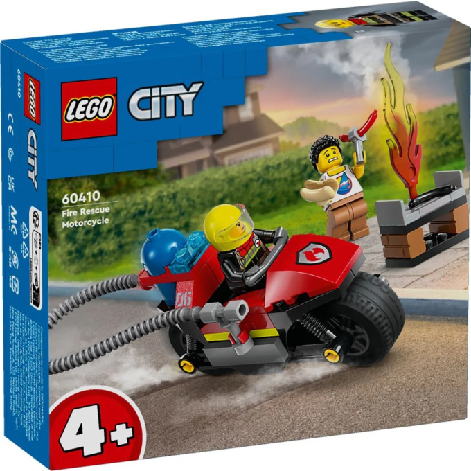 60410 Lego City – Hasičská záchranářská motorka
