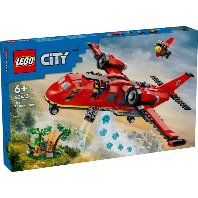 60413 Lego City – Hasičské záchranné letadlo
