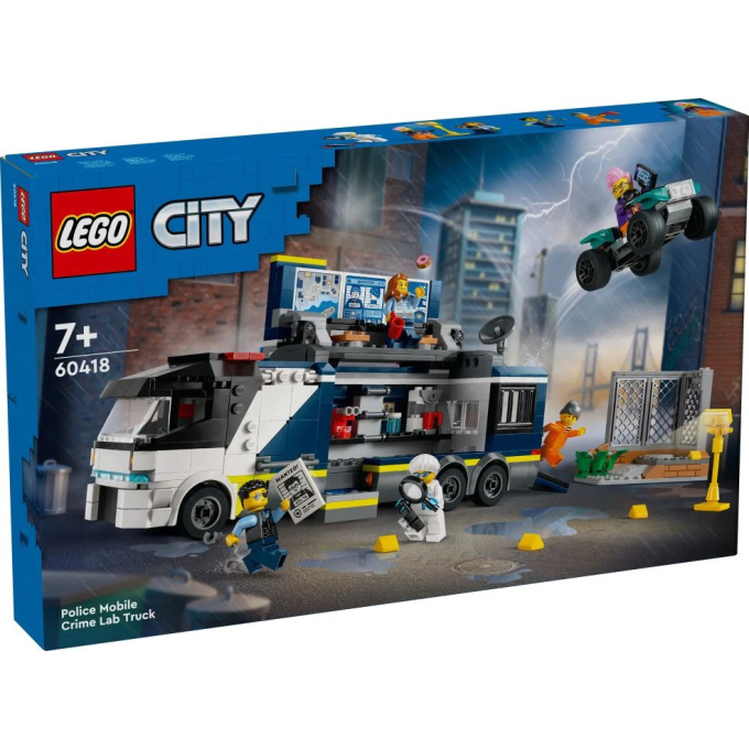 60418 Lego City – Mobilní kriminalistická laboratoř policistů