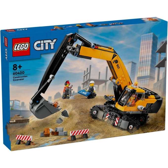 60420 Lego City – Žlutý bagr