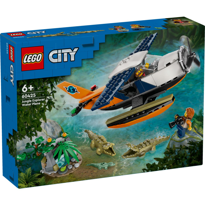 60425 Lego City – Hydroplán na průzkum džungle