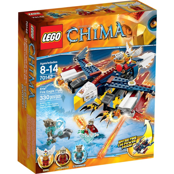 70142 LEGO CHIMA - Erisino ohnivé orlí letadlo