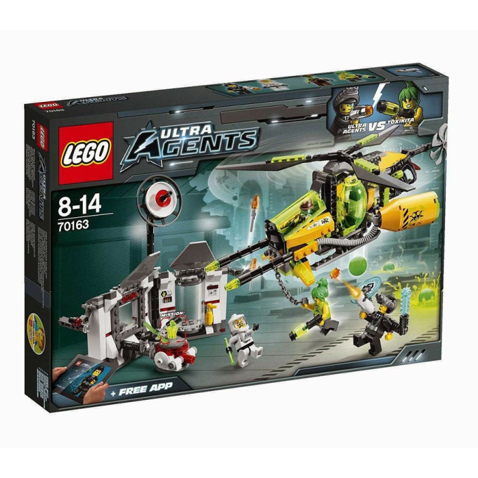 70163 LEGO ULTRA AGENTS - Toxické rozpuštění