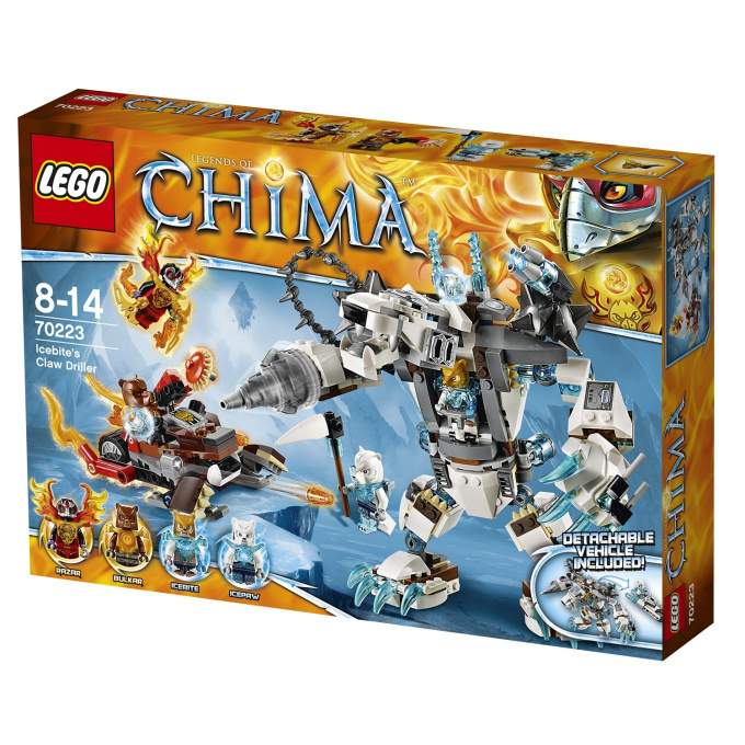 70223 LEGO CHIMA - Ohnivý drapák