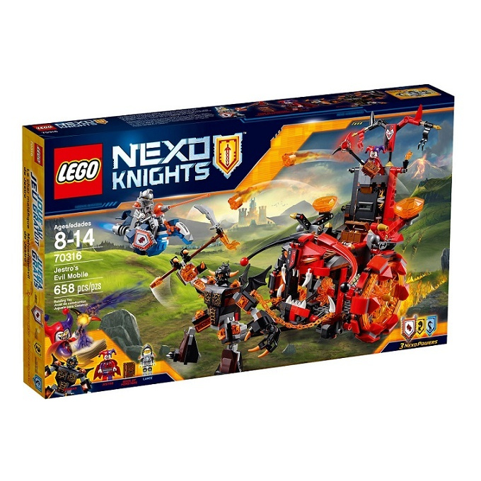 70316 LEGO NEXO KNIGHTS - Jestrovo hrozivé vozidlo