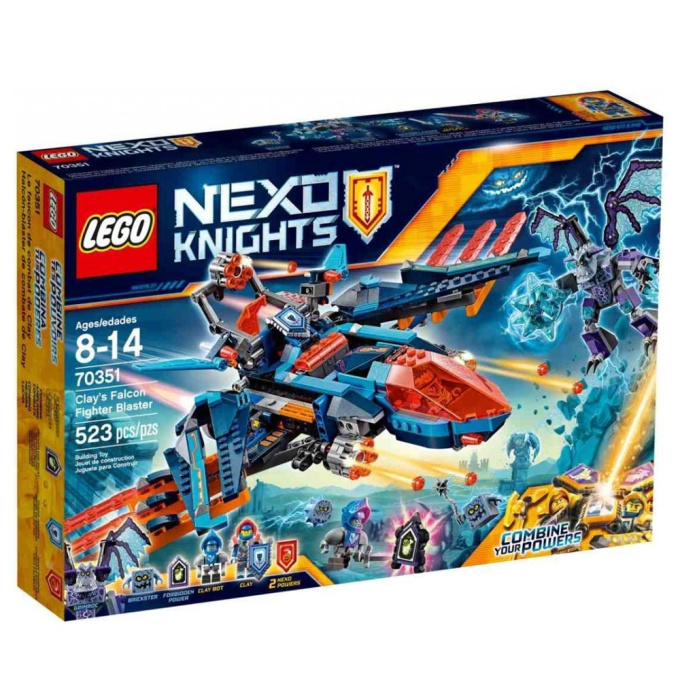 70351 LEGO NEXO KNIGHTS - Clayovo letadlo Falcon Blaster