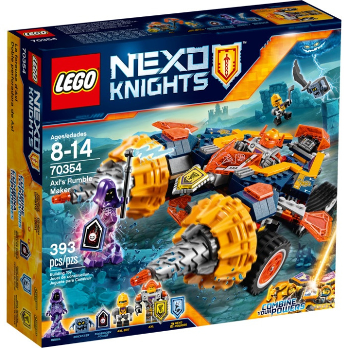 70354 LEGO NEXO KNIGHTS - Axlův vůz Drtič