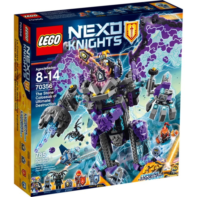 70356 LEGO NEXO KNIGHTS - Úžasně ničivý kamenný kolos