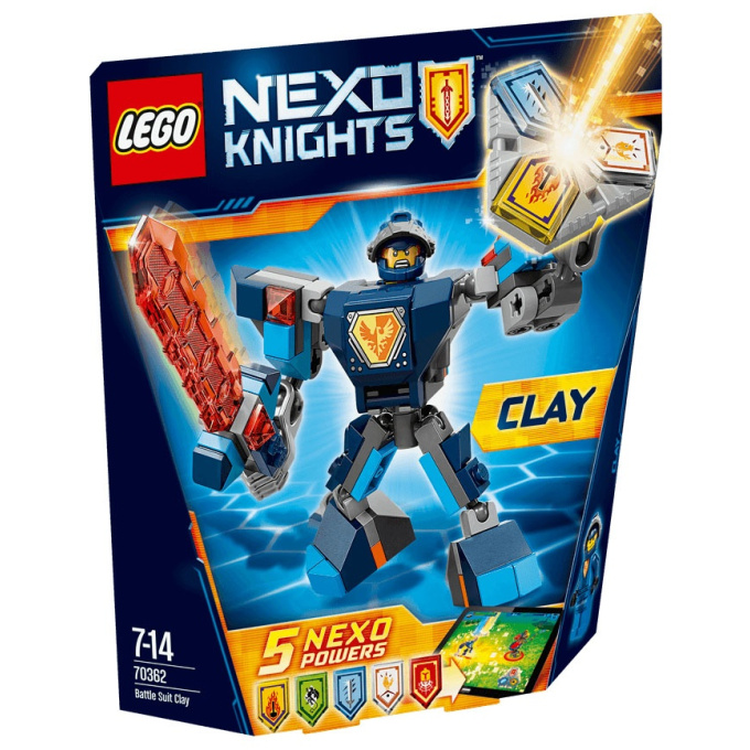 70362 LEGO NEXO KNIGHTS - Clay v bojovém obleku