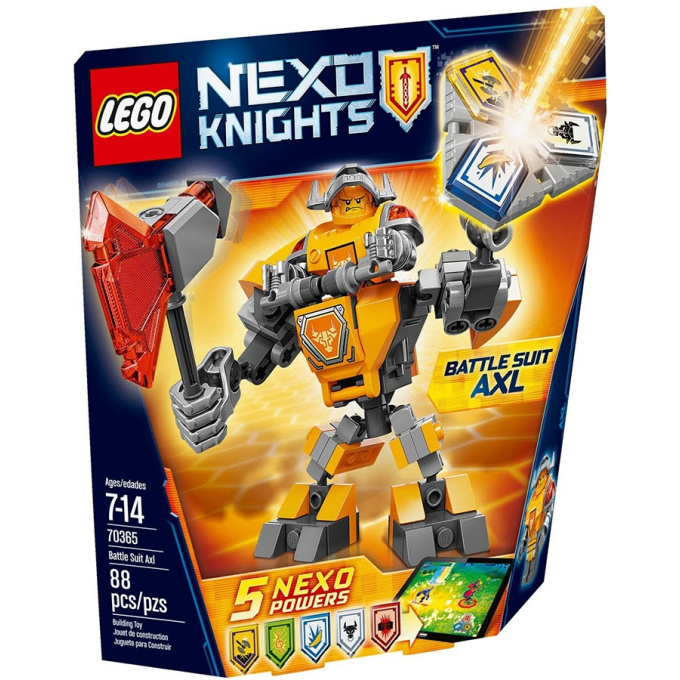 70365 LEGO NEXO KNIGHTS - Axl v bojovém obleku