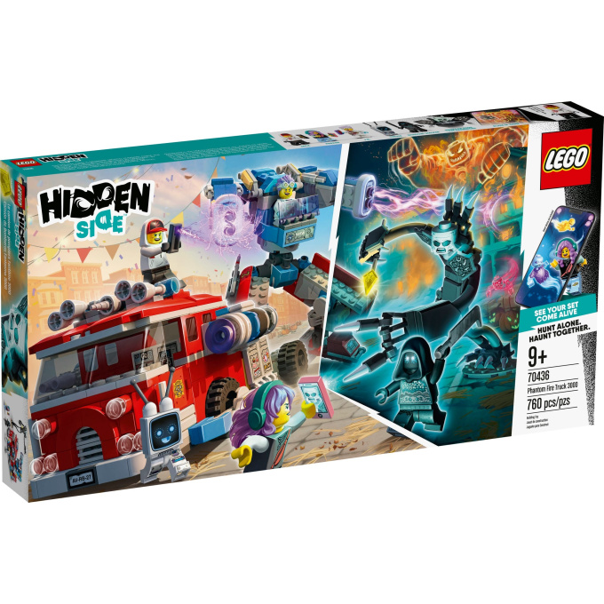 70436 LEGO HIDDEN SIDE – Hasičský vůz
