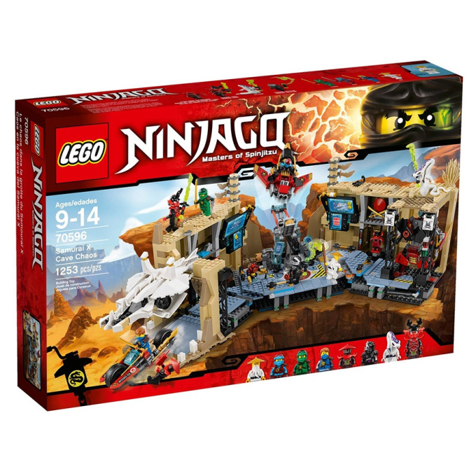 70596 LEGO NINJAGO - Zmatek v jeskyni se Samurajem X