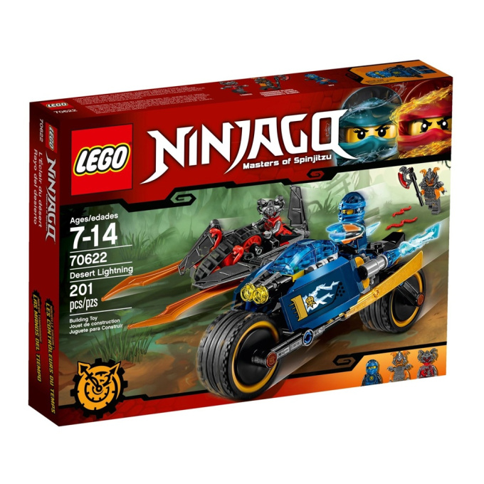 70622 LEGO NINJAGO - Pouštní blesk