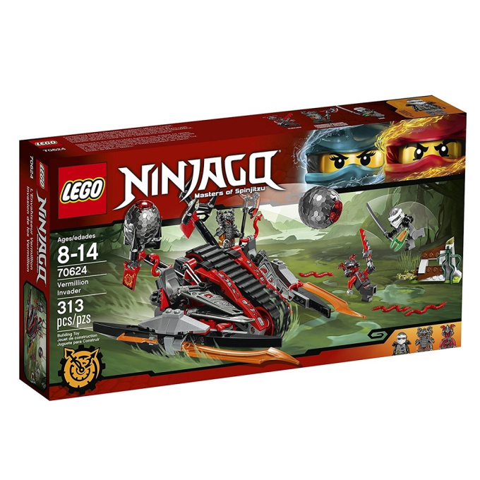 70624 LEGO NINJAGO - Ničivé vozidlo ruměkových válečníků