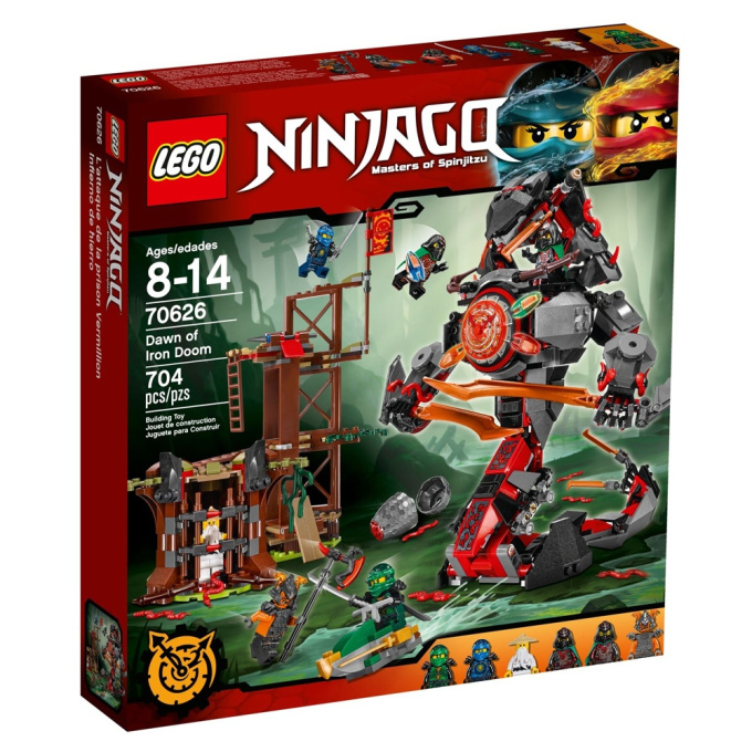 70626 LEGO NINJAGO - Úsvit kovové zkázy