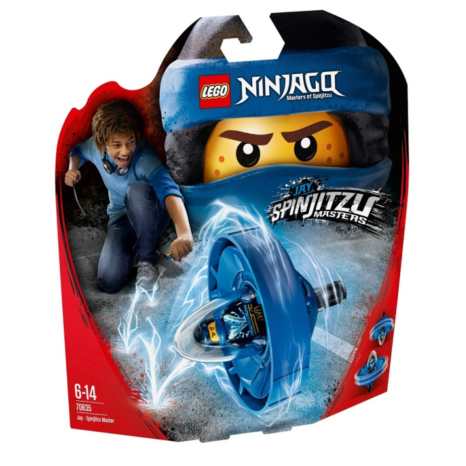 70635 LEGO NINJAGO - Mistr Spinjitzu Jay