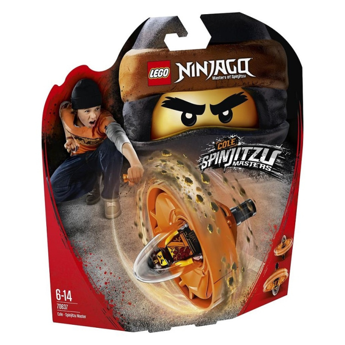70637 LEGO NINJAGO - Mistr Spinjitzu Cole
