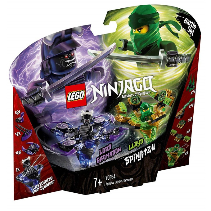 70664 LEGO NINJAGO - Spinjitzu Lloyd vs Garmadon