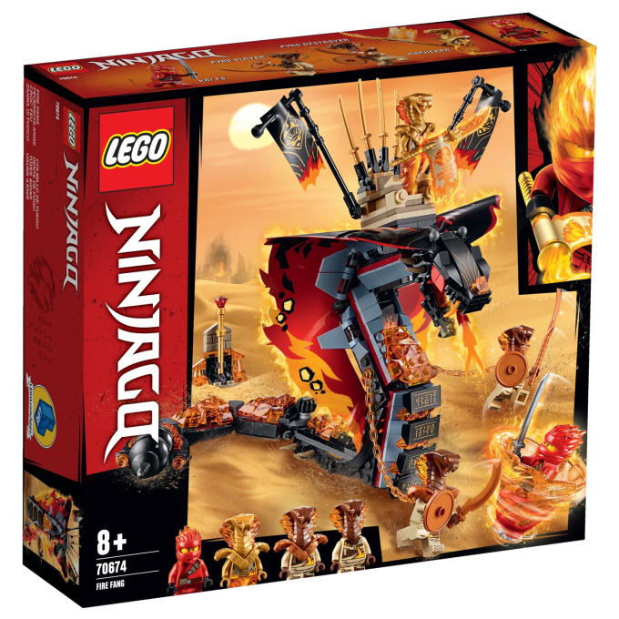 70674 LEGO NINJAGO - Ohnivý tesák