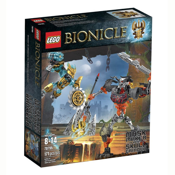 70795 LEGO BIONICLE - Tvůrce masek vs Lebkoun Brusič