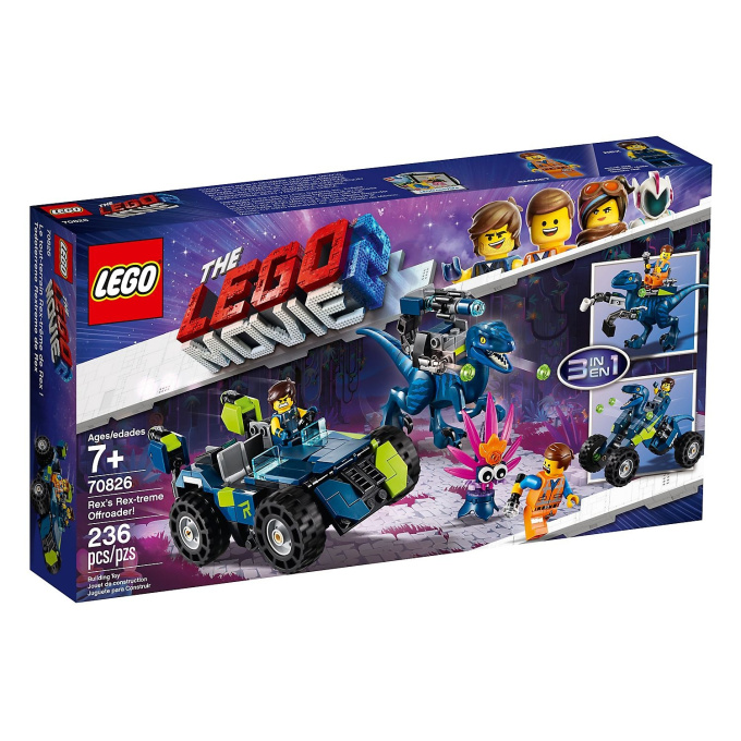 70826 LEGO MOVIE 2 - Rexův Rextrémní teréňák!