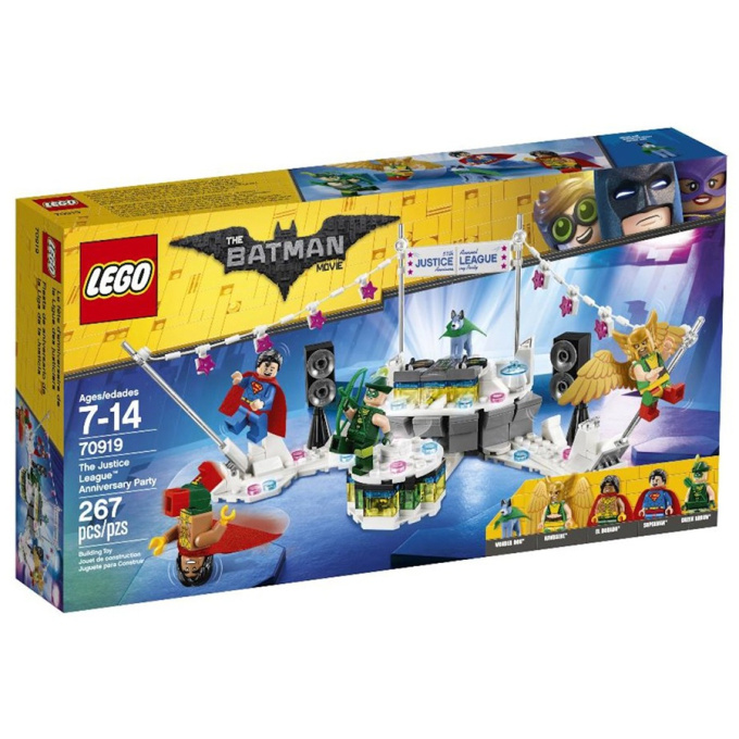 70919 LEGO BATMAN MOVIE - Výroční oslava Ligy spravedlivých