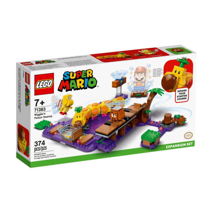71383 LEGO SUPER MARIO – Wiggler a jedovatý močál